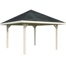 Holzpavillon mit Dach