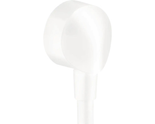 Wandanschlussbogen hansgrohe Fixfit E mattweiß 27454700 Ohrstöpsel