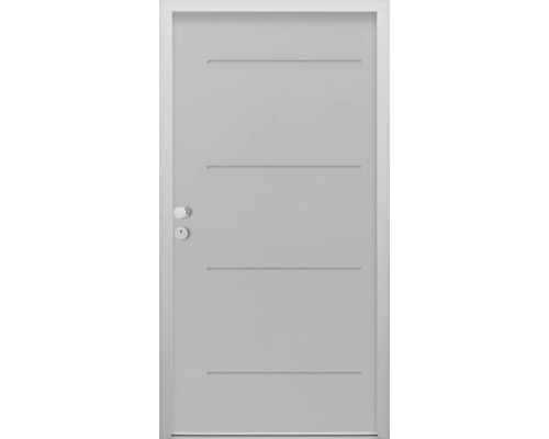 Splendoor Wohnungseingangstür L1 Stahl 950x2000 mm RAL 7042 verkehrsgrau DIN Links (nach innen öffnend) RC 2 inkl. Beschlagset und Profilzylinder mit 3 Schlüssel,Montageschrauben Splendoor Wohnungseingangstür L1 Stahl 950x2000 mm RAL 7042 verkehrsgrau DIN Links (nach innen öffnend) RC 2 inkl. Beschlagset und Profilzylinder mit 3 Schlüssel,Montageschrauben