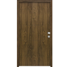 Holztür mit Drückergarnitur für den Innenbereich
