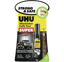 UHU Alleskleber Super, 3 Gramm Tube