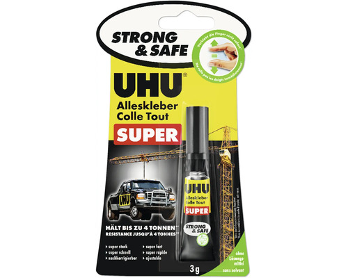 UHU Alleskleber Super Strong & Safe 3 g