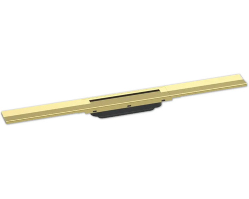 Fertigset Duschrinne hansgrohe RainDrain Flex 700 mm kürzbar polished gold optic 56043990 ohne Grundkörper Fertigset Duschrinne hansgrohe RainDrain Flex 700 mm kürzbar polished gold optic 56043990 ohne Grundkörper