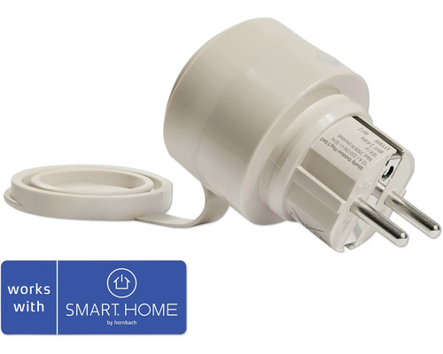 Shelly Outdoor Plug S Gen. 3 Zwischenstecker IP44 - Kompatibel mit SMART HOME by hornbach Shelly Outdoor Plug S Gen. 3 Zwischenstecker IP44 - Kompatibel mit SMART HOME by hornbach