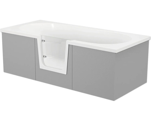 Badewanne mit Tür für barrierefreies Baden