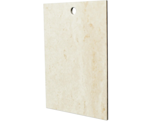 Musterfliese mit Loch