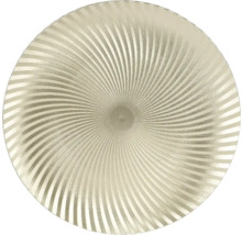 Runder Teppich mit Spiralmuster