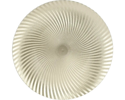 Runder Teppich mit Spiralmuster