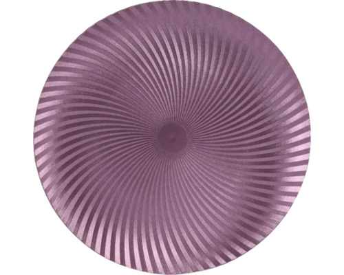 Runde Tischplatte mit spiralförmigem Muster