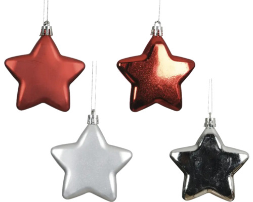 Dekorationssterne zum Aufhängen, Weihnachtsbaumschmuck