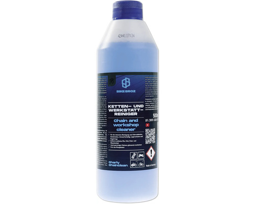 Bike Broz Fahrrad-Kettenreiniger Charly Chainclean V2, 500ml Fahrradketten- und Werkstattreiniger in einer 500-Milliliter-Flasche