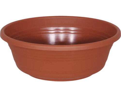 Blumenschale geli Jessica Kunststoff 60 x 60 x 21,5 cm terracotta Pflanzschale aus Kunststoff