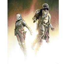 Illustration zweier mandalorianischer Charaktere in Rüstung