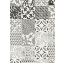 Fliesenmuster mit verschiedenen geometrischen und floralen Designs