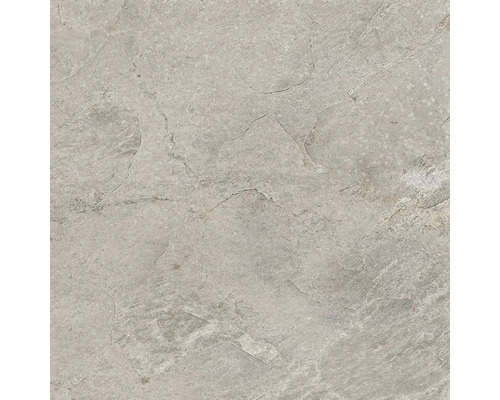 Graue Steinzeugfliese mit matter Oberfläche