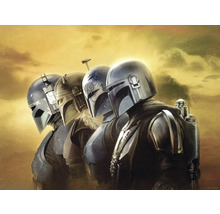 Gemälde von vier Mandalorianern in Rüstung