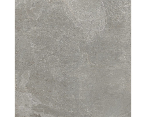 Graue Steinzeugfliese mit matter Oberfläche