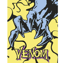 Venom Illustration mit stilisierten Klauen und dem Schriftzug Venom