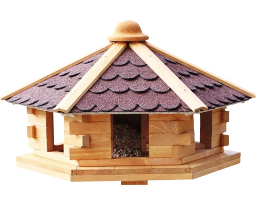 Vogelfutterhaus promadino Knusperhäuschen inkl. Futtersilo 59 x 50 cm braun, ohne Ständer Vogelfutterhaus promadino Knusperhäuschen inkl. Futtersilo 59 x 50 cm braun, ohne Ständer