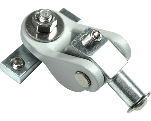 Metallgelenk mit Schrauben und Befestigungselementen