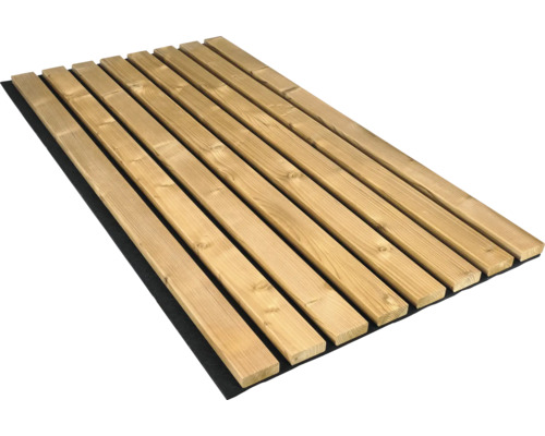 Akustikpaneel Hydroline Massivholz Thermo Fichte glatt 2380 x 561 x 25 mm Akustikpaneel Hydroline Massivholz Thermo Fichte glatt 2380 x 561 x 25 mm