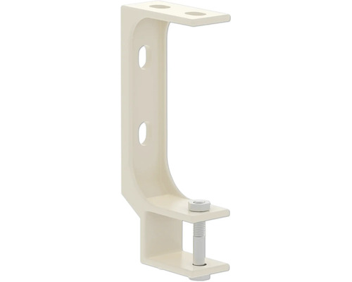Ersatzteil: Wand- und Deckenhalter beige für Gelenkarmmarkise 12209712,12209713,12209714 Rohrbefestigungsschelle aus Metall