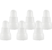 Mehrere Flaschensauger aus Silikon