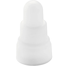 Weiße Lampenabdeckung aus Kunststoff