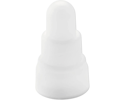 Weiße Lampenabdeckung aus Kunststoff