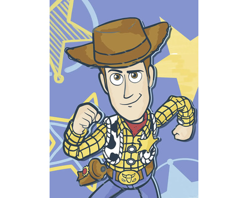 Karikatur von Sheriff Woody von Toy Story
