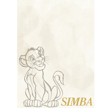 Skizze von Simba, der Löwenkönig