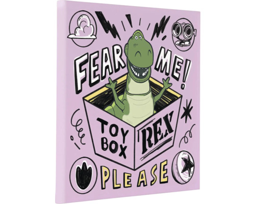 Toy Story Rex Wandbild mit Dinosaurier-Motiv