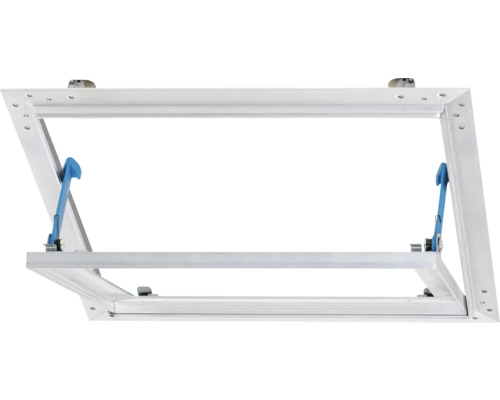 Dachfensterrahmen aus Aluminium mit Öffnungsmechanismus