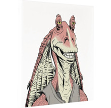 Jar Jar Binks Comic-Figur