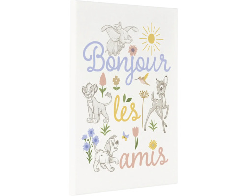 Dekoratives Wandbild mit Disney Motiven für Kinderzimmer