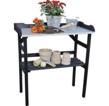 Pflanztisch promadino klein, verzinkte Arbeitsfläche 78 x 38 x 82 cm anthrazit