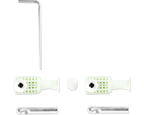 Ersatzteilset für Badheizkörper mit Inbusschlüssel