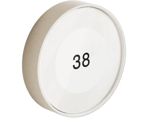 Runder Thermostat mit digitaler Temperaturanzeige
