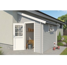 Gartenhaus Jura 2 214,6 x 295 cm lichtgrau
