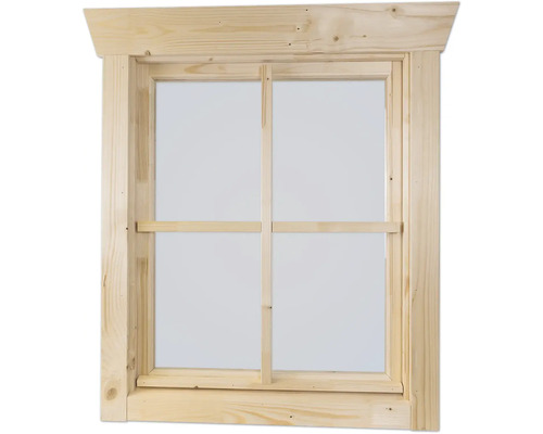Einzelfenster für Gartenhaus 45 mm SKAN HOLZ Anschlag links 57,5x70,5 cm natur Einzelfenster für Gartenhaus 45 mm SKAN HOLZ Anschlag links 57,5x70,5 cm natur