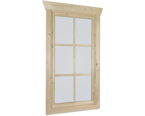 Einzelfenster für Gartenhaus 28 mm SKAN HOLZ Anschlag rechts 57,5x123,5 cm natur Einzelfenster für Gartenhaus 28 mm SKAN HOLZ Anschlag rechts 57,5x123,5 cm natur