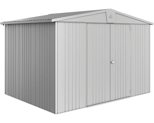 Gartenschuppen aus Metall mit Doppeltür