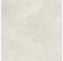 Quadratische Bodenfliese mit Marmoroptik