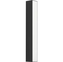 Schmaler Hochschrank in Schwarz und Weiß