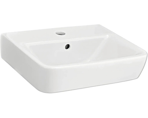 GEBERIT Handwaschbecken Renova Plan 450 x 340 mm weiß glänzend inkl. Schallschutzset CG06345000 GEBERIT Handwaschbecken Renova Plan 450 x 340 mm weiß glänzend inkl. Schallschutzset CG06345000