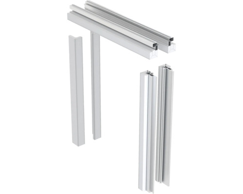 Knauf Pocket Kit Easy Pocket Gipskartonlaibung-Spachtellaibung für Holztürblatt CW 100 Aluminiumprofile für den Innenausbau
