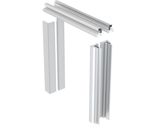 Knauf Pocket Kit Easy Pocket Gipskartonlaibung-Spachtellaibung für Glastürblatt CW 100 Aluminiumprofile für Konstruktionen