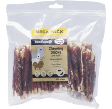Beutel mit Beetztees Kaustreifen mit Ente für Hunde, Mega Pack, 100 Stück