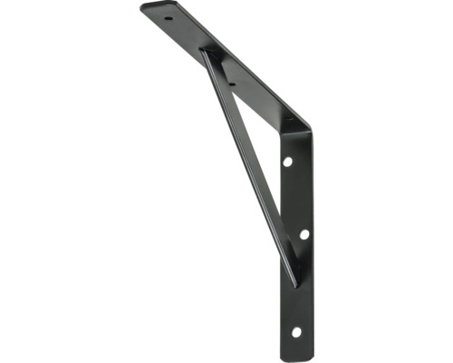 Wandkonsole aus Metall mit Befestigungslöchern