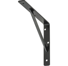 Regalwinkel aus Metall mit Bohrungen zur Befestigung